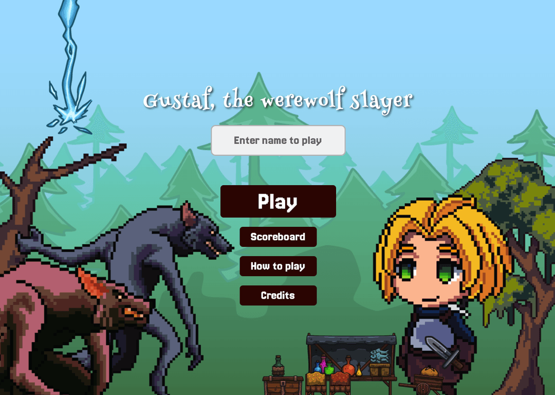 Gustaf the Werewolf Slayer Game