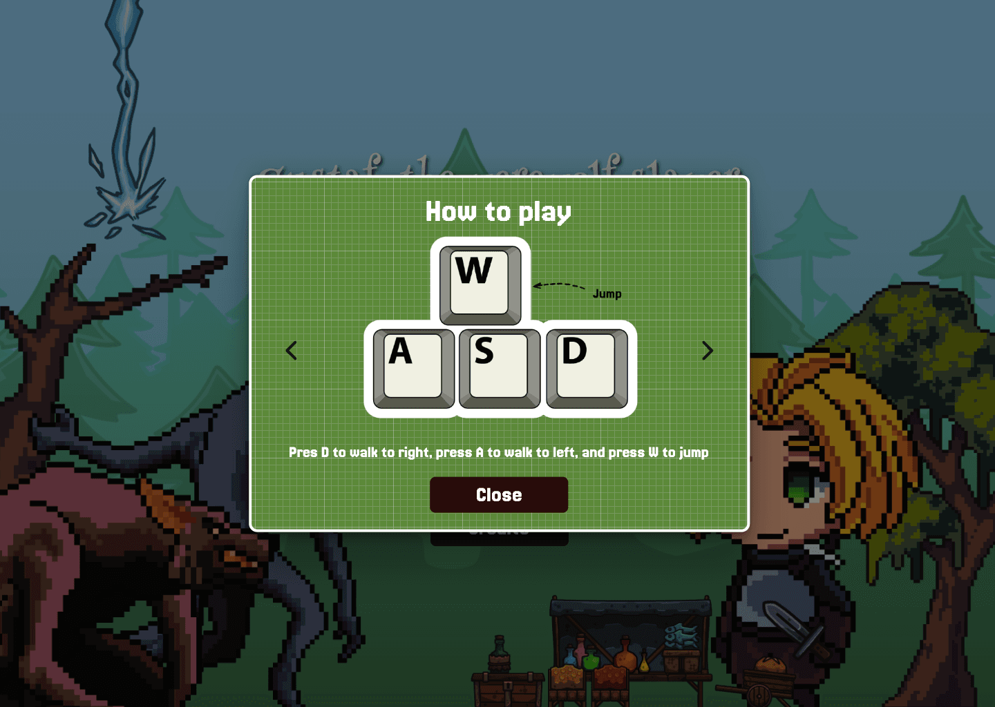 Gustaf the Werewolf Slayer Game