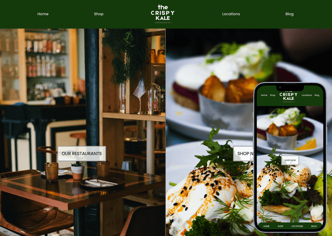 The Crispy Kale Restaurant