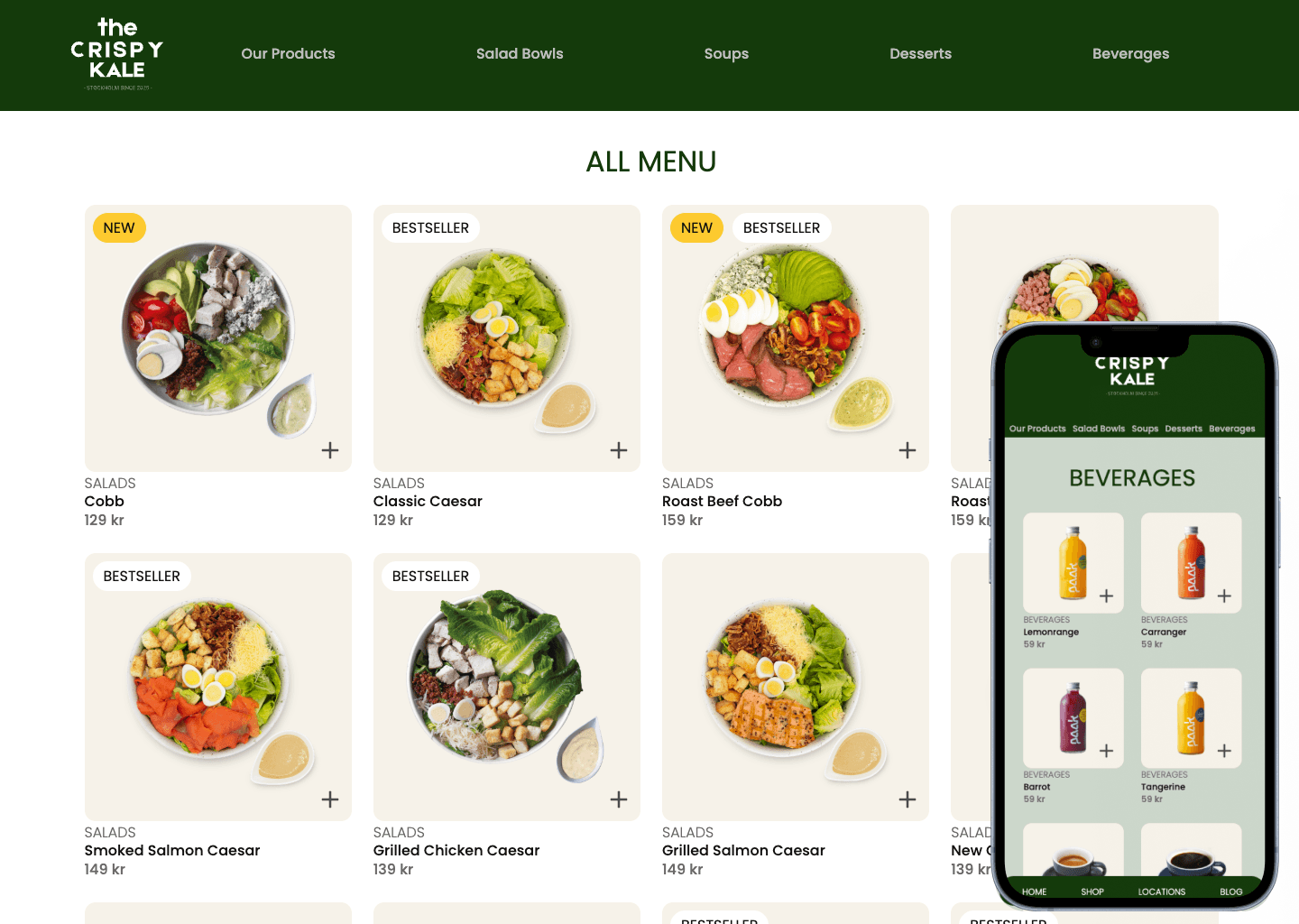 The Crispy Kale Restaurant