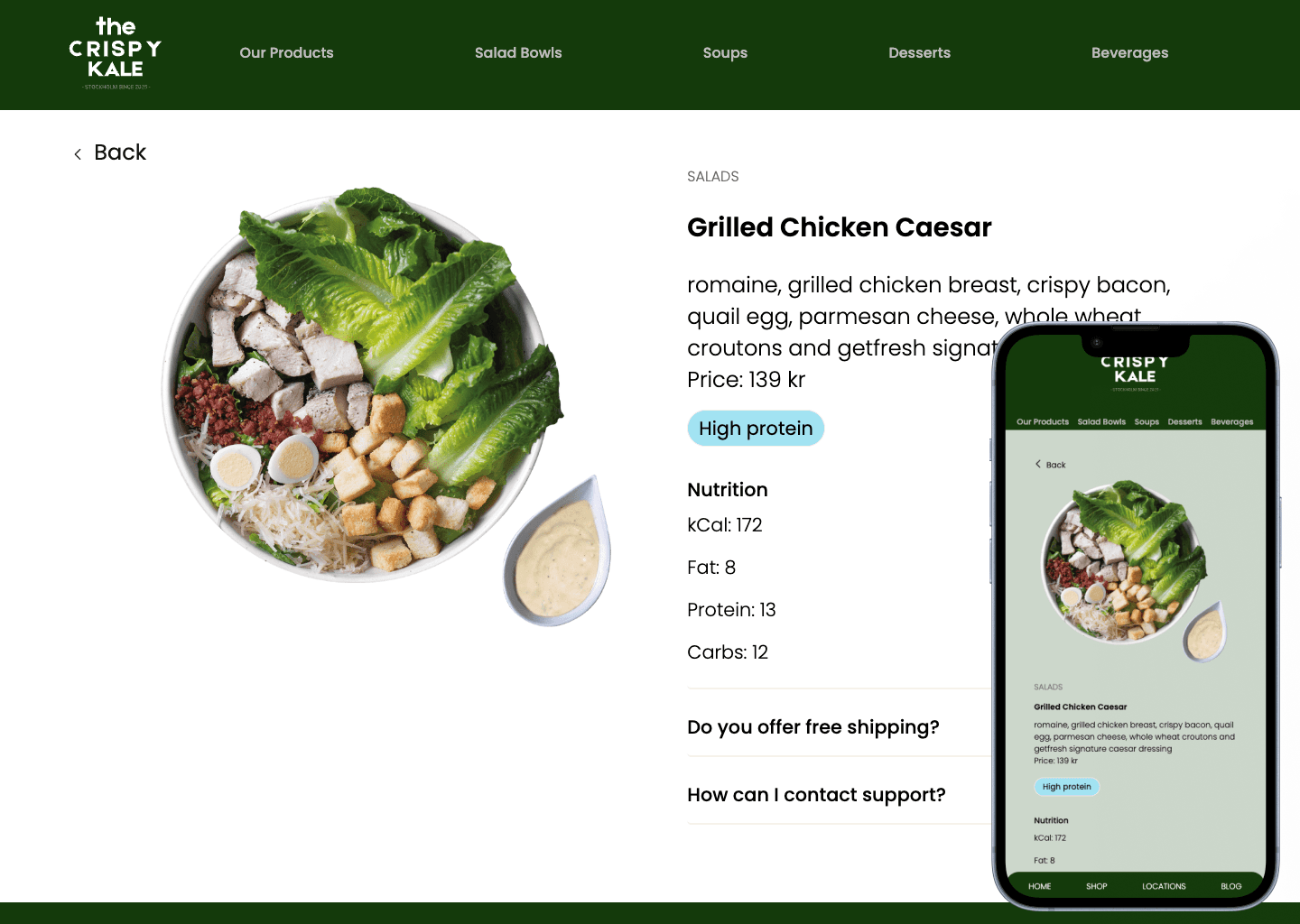 The Crispy Kale Restaurant
